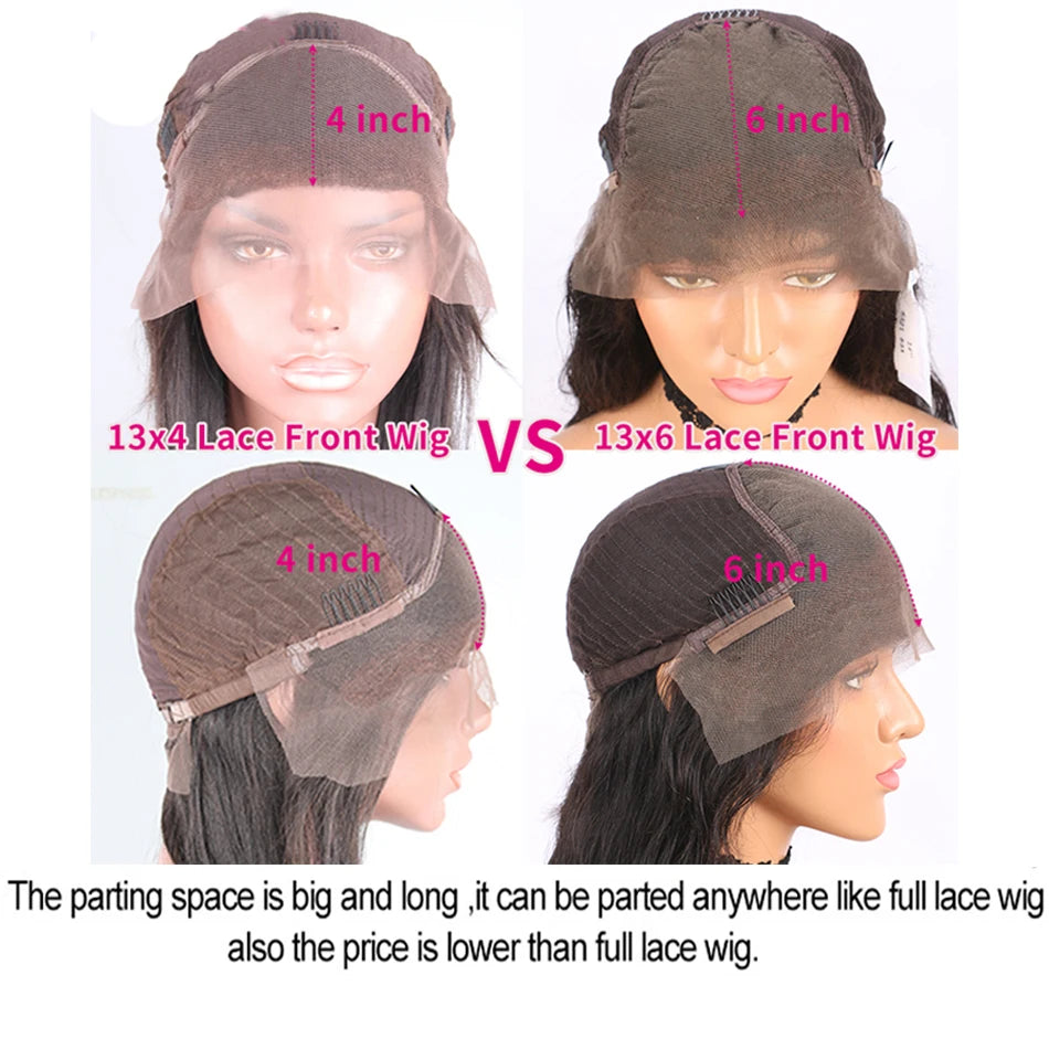 Tuneful 27# Honey Blonde Colored Human Hair Wigs Straight 180% 13x6 HD Transparent Lace Front Human Hair Wigs For Women