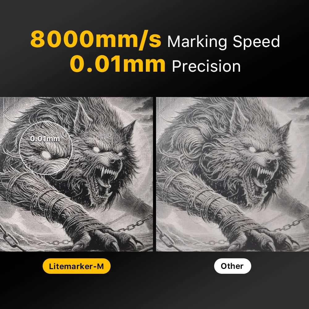 Cloudray 30W 50W 60W Fiber Laser Marking Machine MAX JPT For Cutting Jewelry Gold Silver Stainless Steel Copper Aluminum
