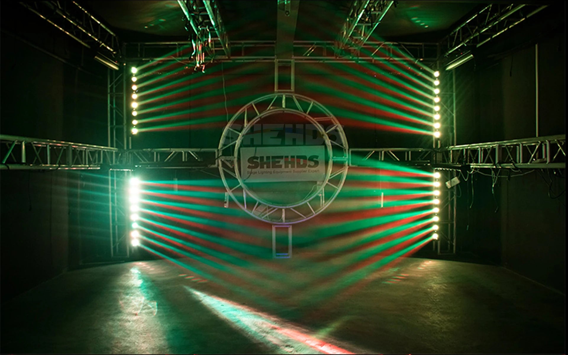 SHEHDS 2/4/8PCS Beam LED 8x12W RGBW Bar Moving Head Stage Lighting DMX512 For DJ Disco Party Night Club Stage Equipment
