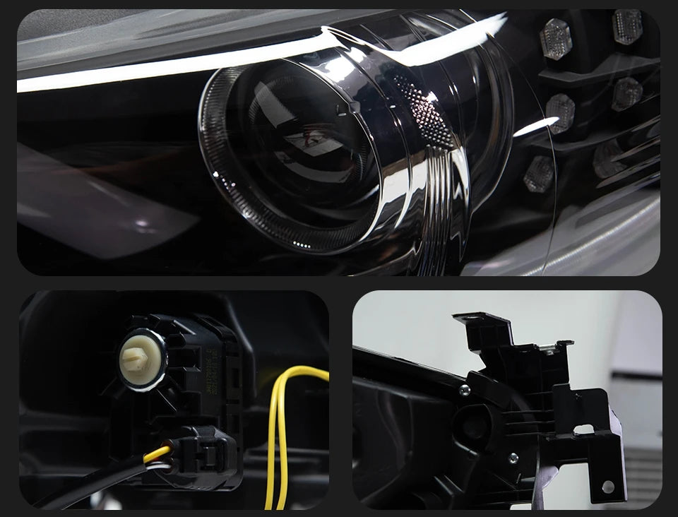 Head Lamp For Mazda 6 Atenza 2013-2017 Mustang Headlights Fog Light Day Running Light DRL H7 LED Bi Xenon Bulb Car Accessory