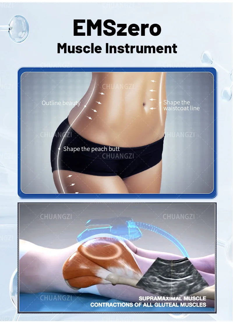 EMS Mini 200HZ Nova RF Machine Muscle Stimulation Body Sculpting Fat Burning EMS Weight Lose Electromagnetic