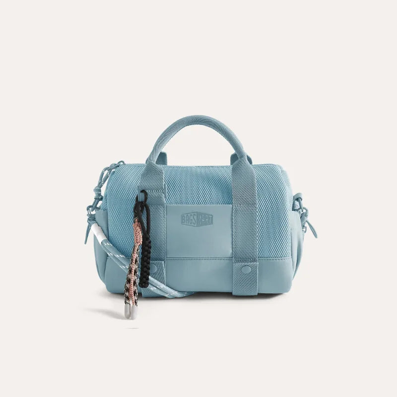 BAGSMART Mini Crossbody Bag Boston-style mini duffel crossbody bag for women, 5L suitable for travel daily use beach outings