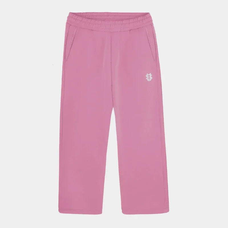 2025 Fashion Embroidery Casual Slim Pants Y2k Street Wearing Solid Color Sport Pants Men and Women Couple Straight Leg Pants Hot