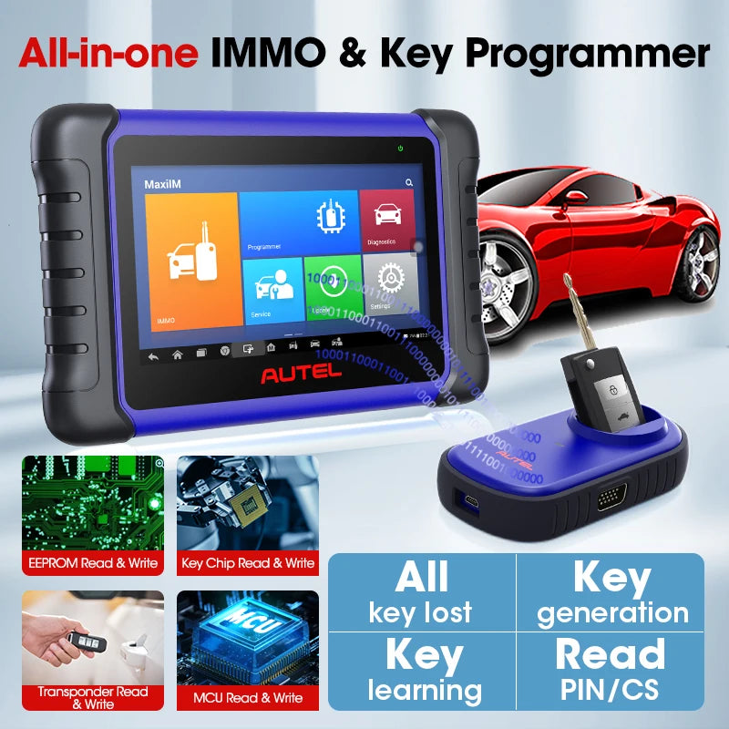 Autel Maxiim IM508S IMMO Key Programmer Key Fob Programming Tools Auto Diagnostic Tool All Systems Diagnostic PK IM508