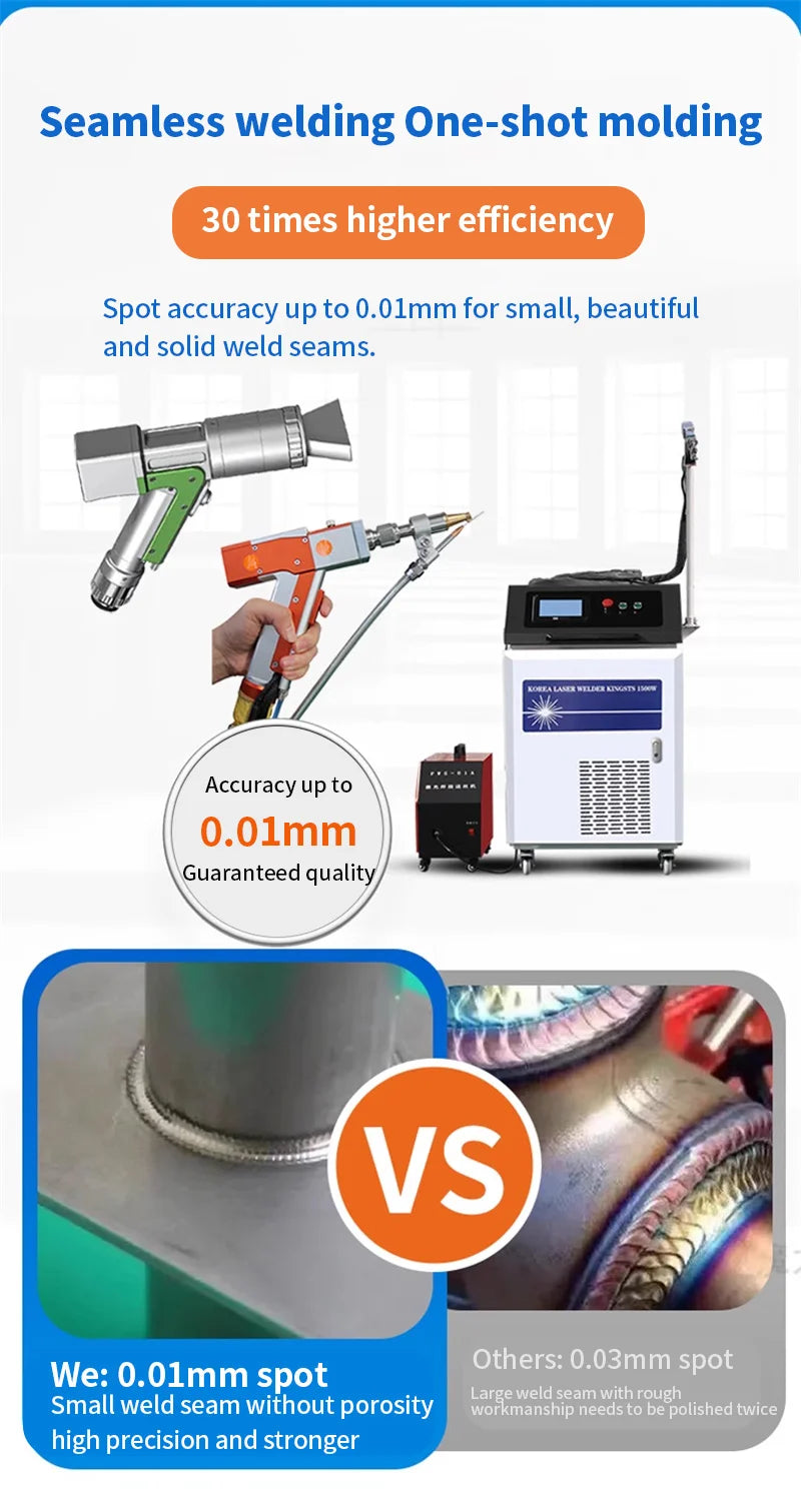 3000W Fiber Laser Welding 5 in 1 2000W Laser Welding Cleaning Cutting Machine 1500W For Metal Oxides On Stainless Steel
