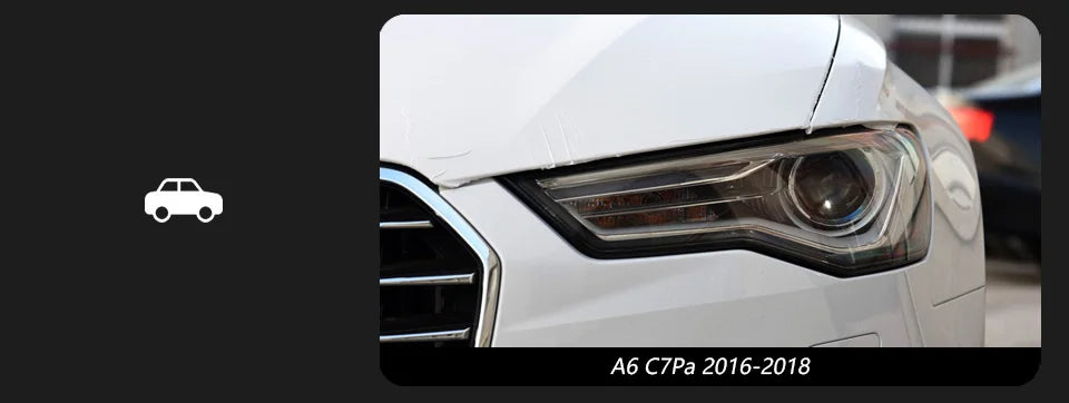 AKD Car Styling for A6 Headlights 2012-2018 Upgrade A6L All LED Headlight DRL Head Lamp Dynamic Singal High Low Beam Accessories