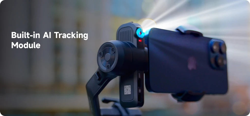 FeiyuTech SCORP Mini-3 Kit All-in-One Gimbal with Built-in AI Smart Tracking 2.0kg load, for Mirrorless Action Camera Smartphone