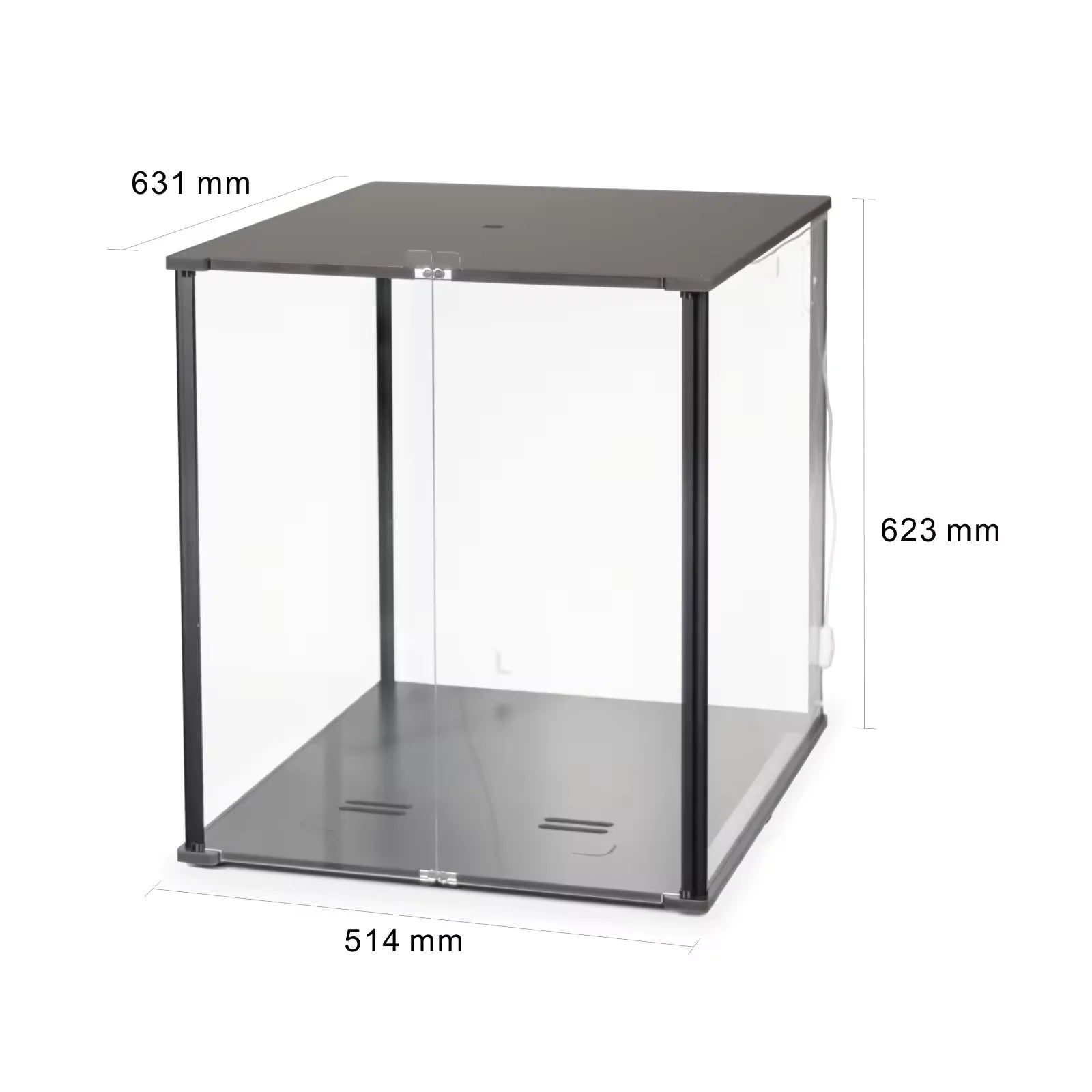 For Bambu Lab A1  FNATR 3D Printer Enclosure With Transparent Acrylic and Air Filter Upgraded 3D Printer Dust Cover for Bambu