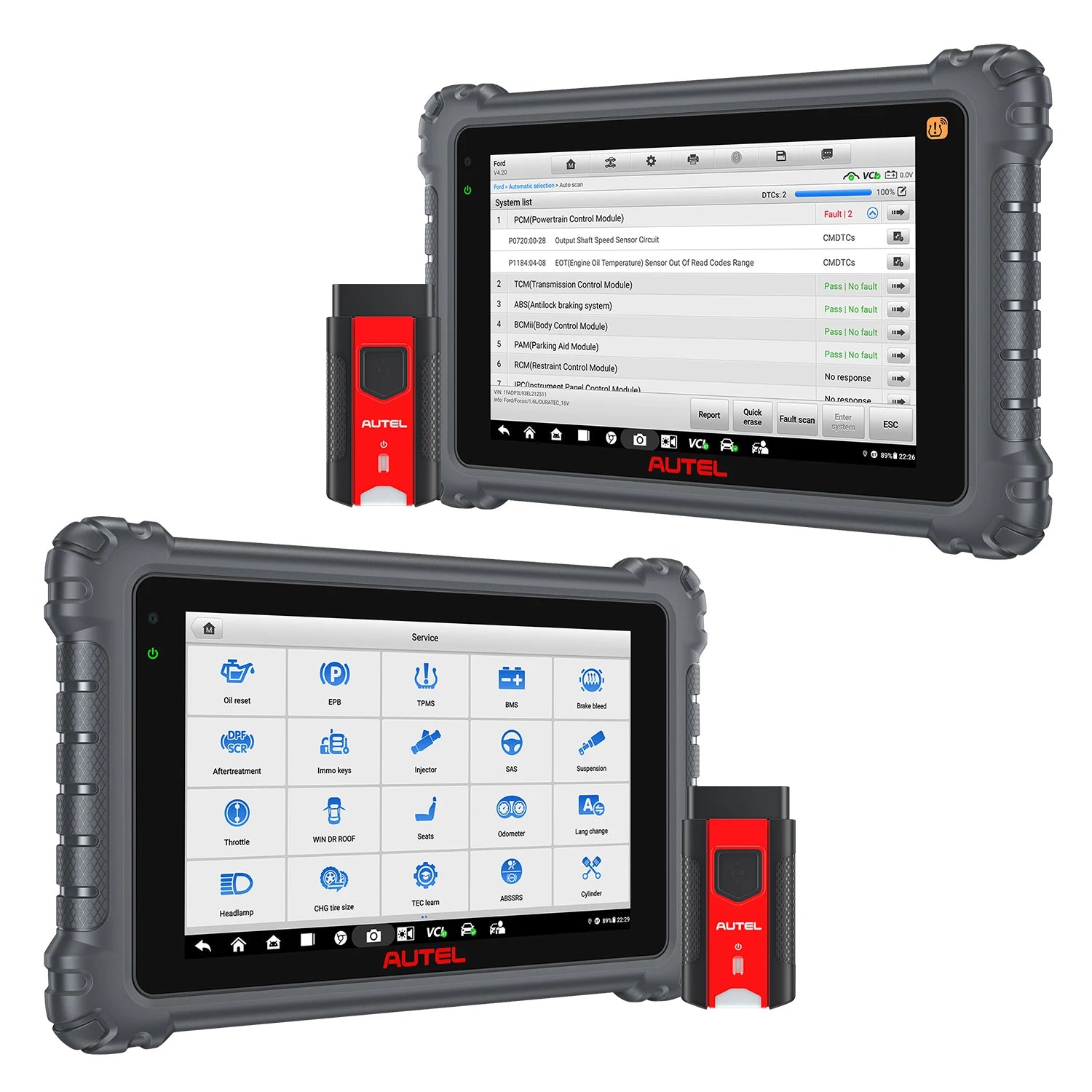 Autel MaxiCOM MK906S PRO OBD2 Diagnostic Scanner MK906 PRO ECU Coding Diagnostic Tool Bidirectional Scanner Support CAN FD/ DoIP