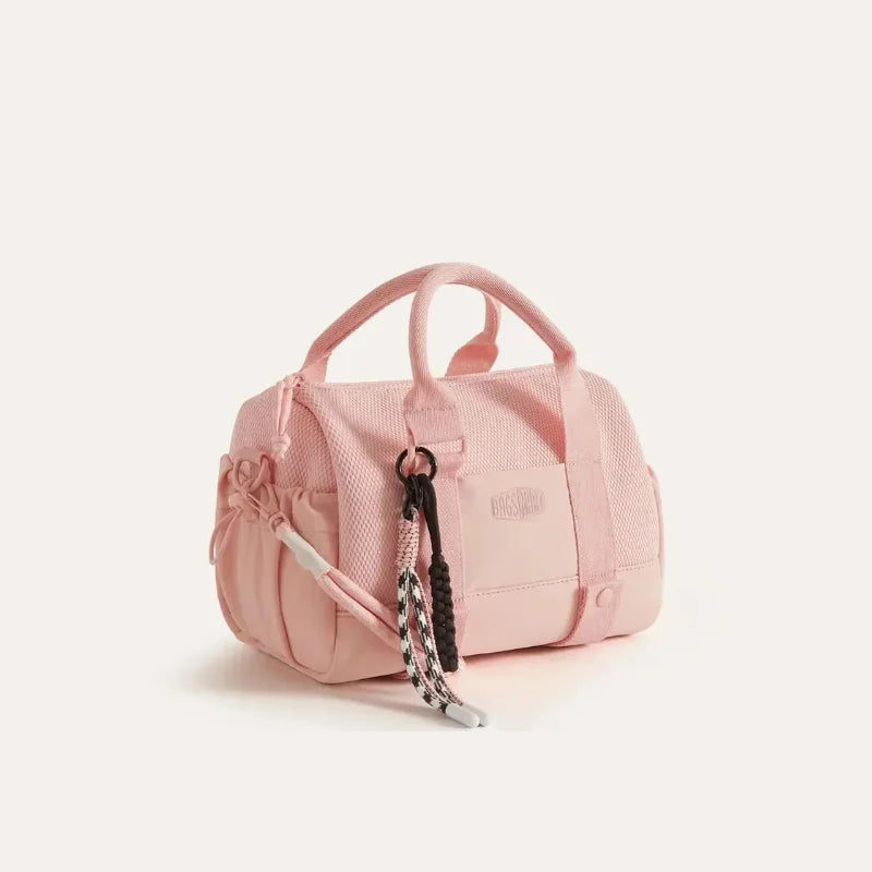 BAGSMART Mini Crossbody Bag Boston-style mini duffel crossbody bag for women, 5L suitable for travel daily use beach outings