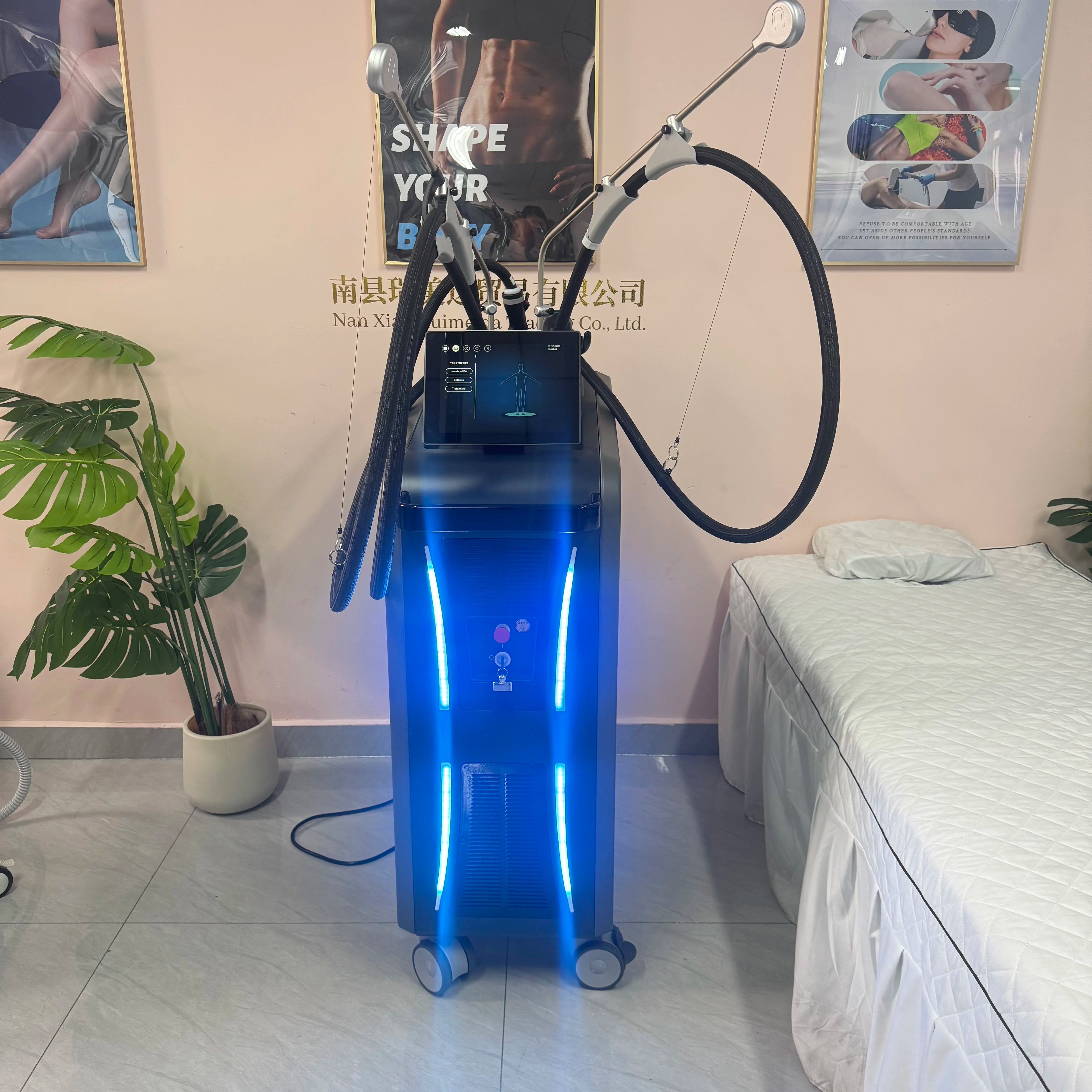 3-in-1 Non-invasive Ice Microwave Body Shaping Machine Precise Fat Dissolving Reshape Firm Skin Machine