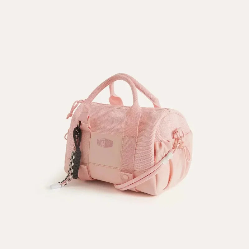 BAGSMART Mini Crossbody Bag Boston-style mini duffel crossbody bag for women, 5L suitable for travel daily use beach outings