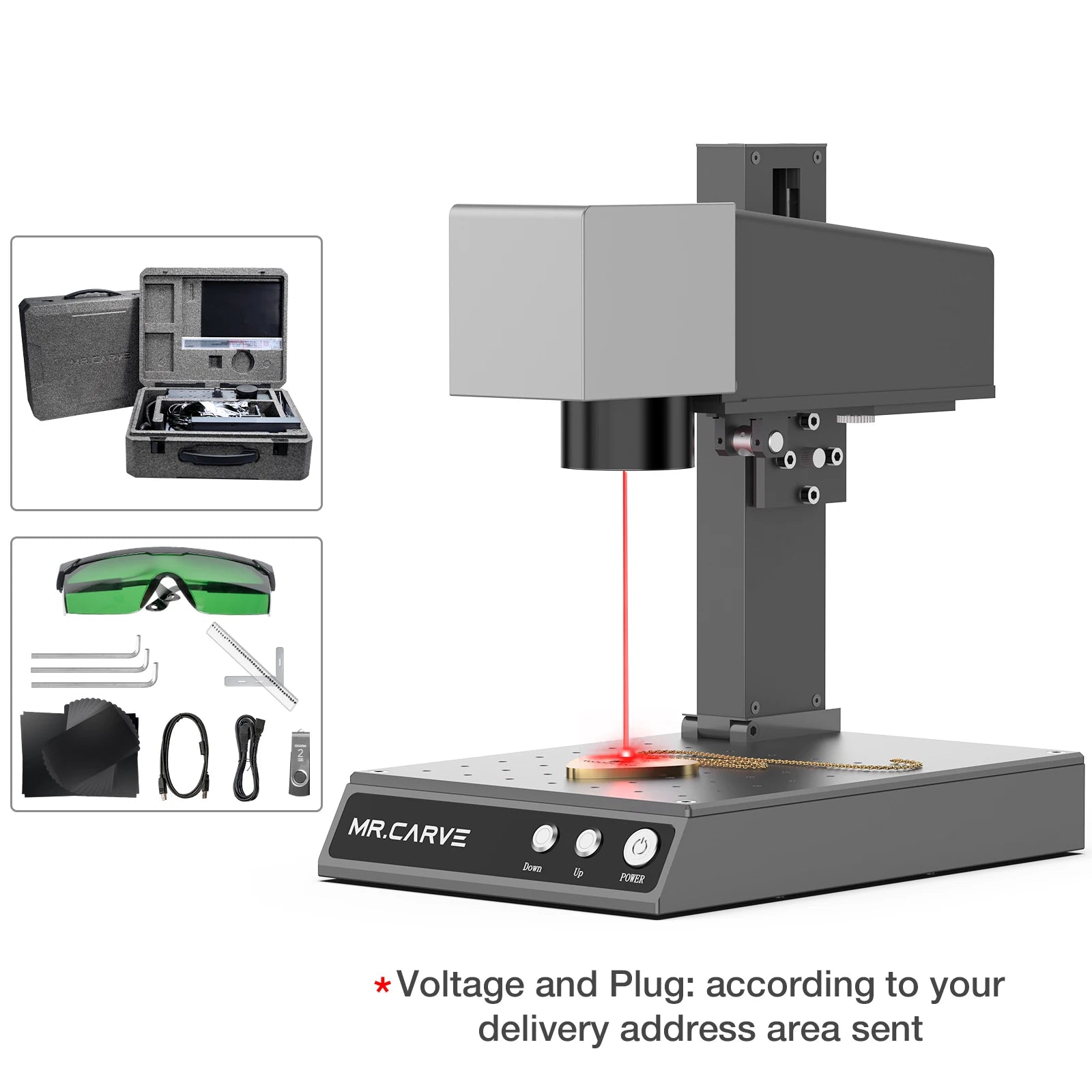 DAJA M1 Pro Fiber Laser Engraver Portable Business Laser Marking  Machine for Fast Precise Engraving Plastic Leather All Metals