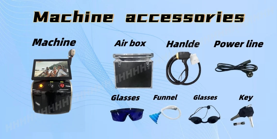Portable Diode Ice Titanium Laser Hair Removal Machine Professional Permanent Alexandrite Device 808nm 5 Waves
