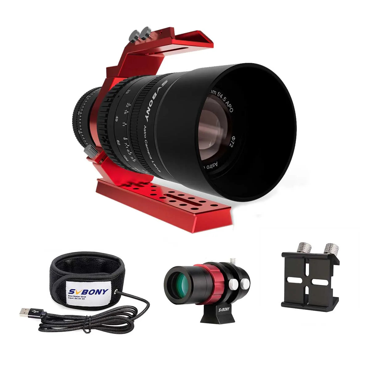 Svbony SV555 New Upgrade Astrophotography Telescope APO 243mm f/4.5 Telephoto Camera Lens for Full Frame Sky Imaging