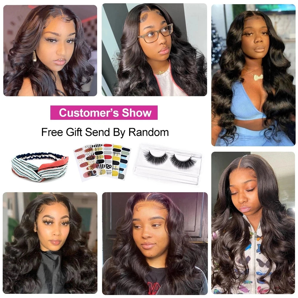Nadula Hair Lace Front Wigs 13x4 Brazilian Body Wave Wig Human Hair Wigs 13x6 360 Full Lace Wig For Women Swiss Lace Body Wave