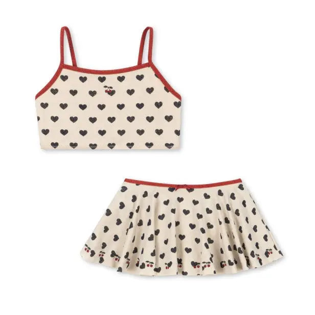 Swimwear for Girls 2026 KS New Summer Leopard Kids Swimsuit Lace Bathing Suit Cute Baby Bikinis Beach Wear Children Clothes