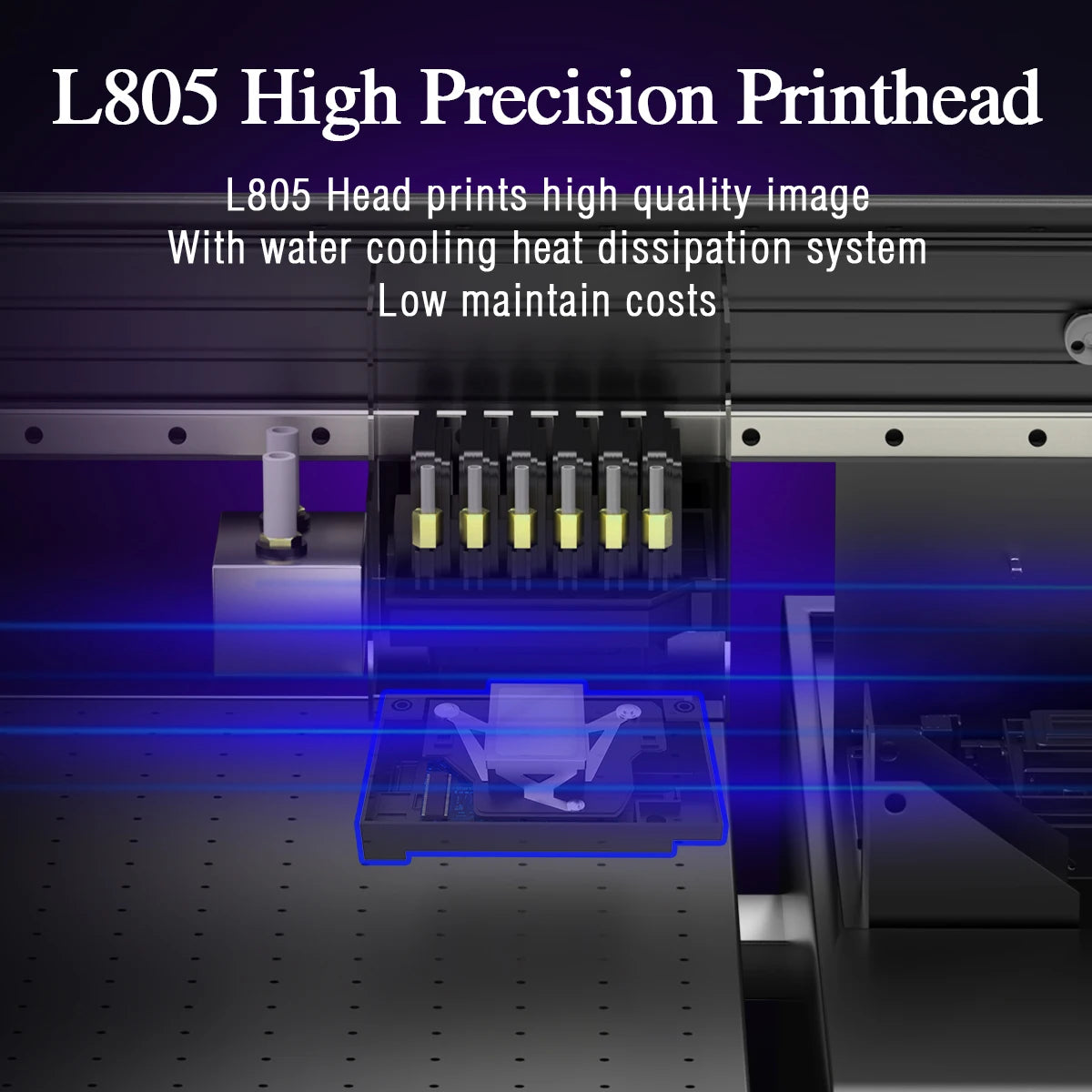 A3 UV Printer Impresora L805 UV Printer Machine UV Flatbed Printer For Bottle Wood Metal A4 UV DTF Printer Sticker 3d Printe