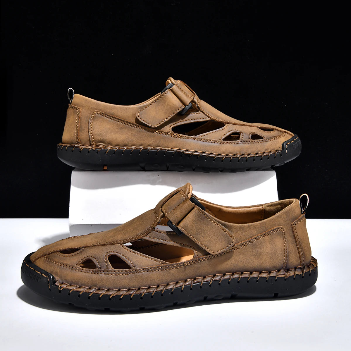 Men's Summer Beach Sandals: Simple and Stylish Open-Toe Sandals—Comfortable, Breathable, Durable, and Non-Slip