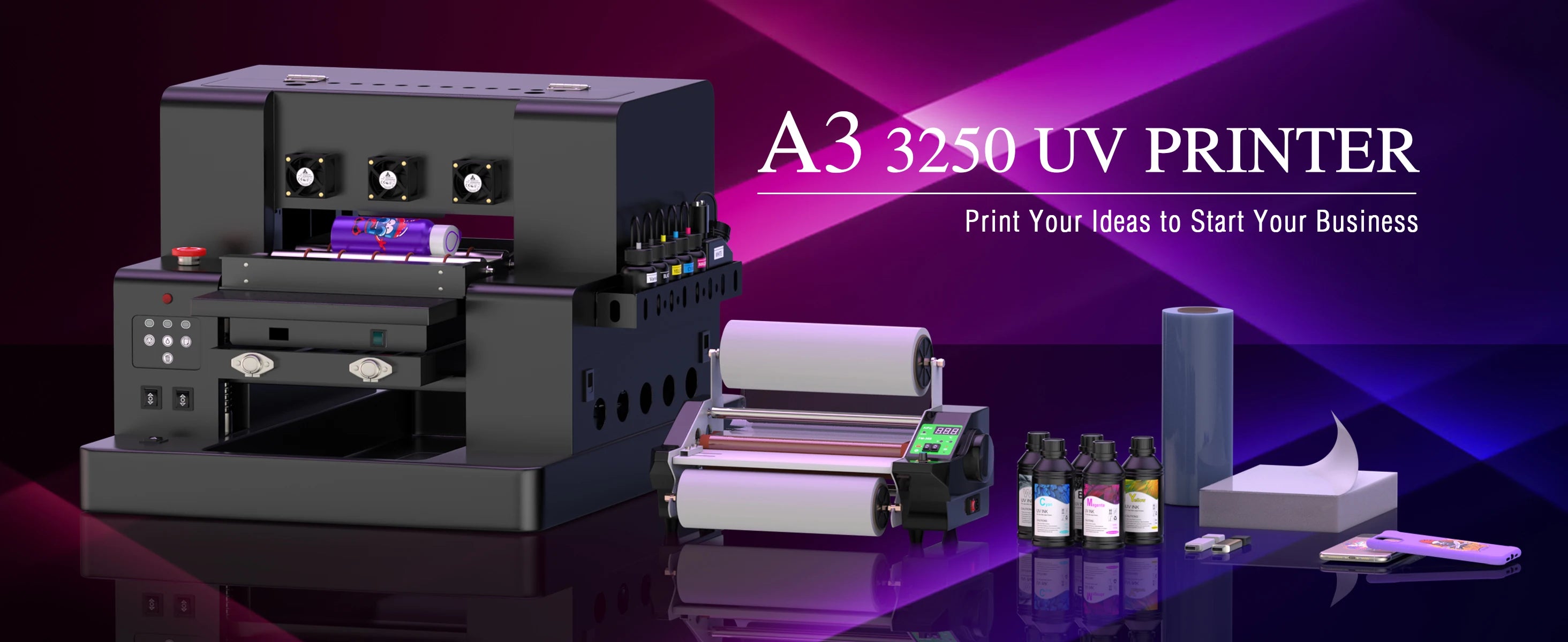 A3 UV Printer Impresora L805 UV Printer Machine UV Flatbed Printer For Bottle Wood Metal A4 UV DTF Printer Sticker 3d Printe