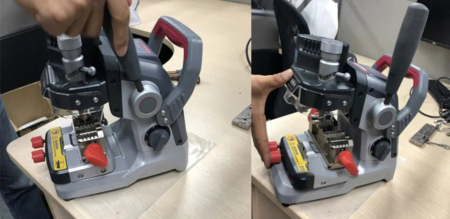 Xhorse Dolphin XP-007 XP007 Key Cutting Machine Manual With Built-in Lithium Battery Cut Track/Sided/Dimple Keys