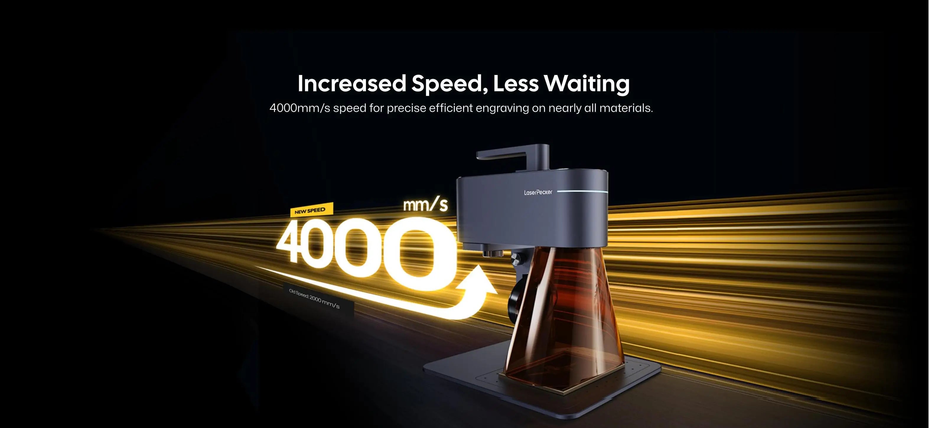 Laserpecker Laser Engraving Machine CNC 8K 10W Bluetooth 5.0 MINI Portable Laser Engraver For Metal Cutting WoodWorking LP4