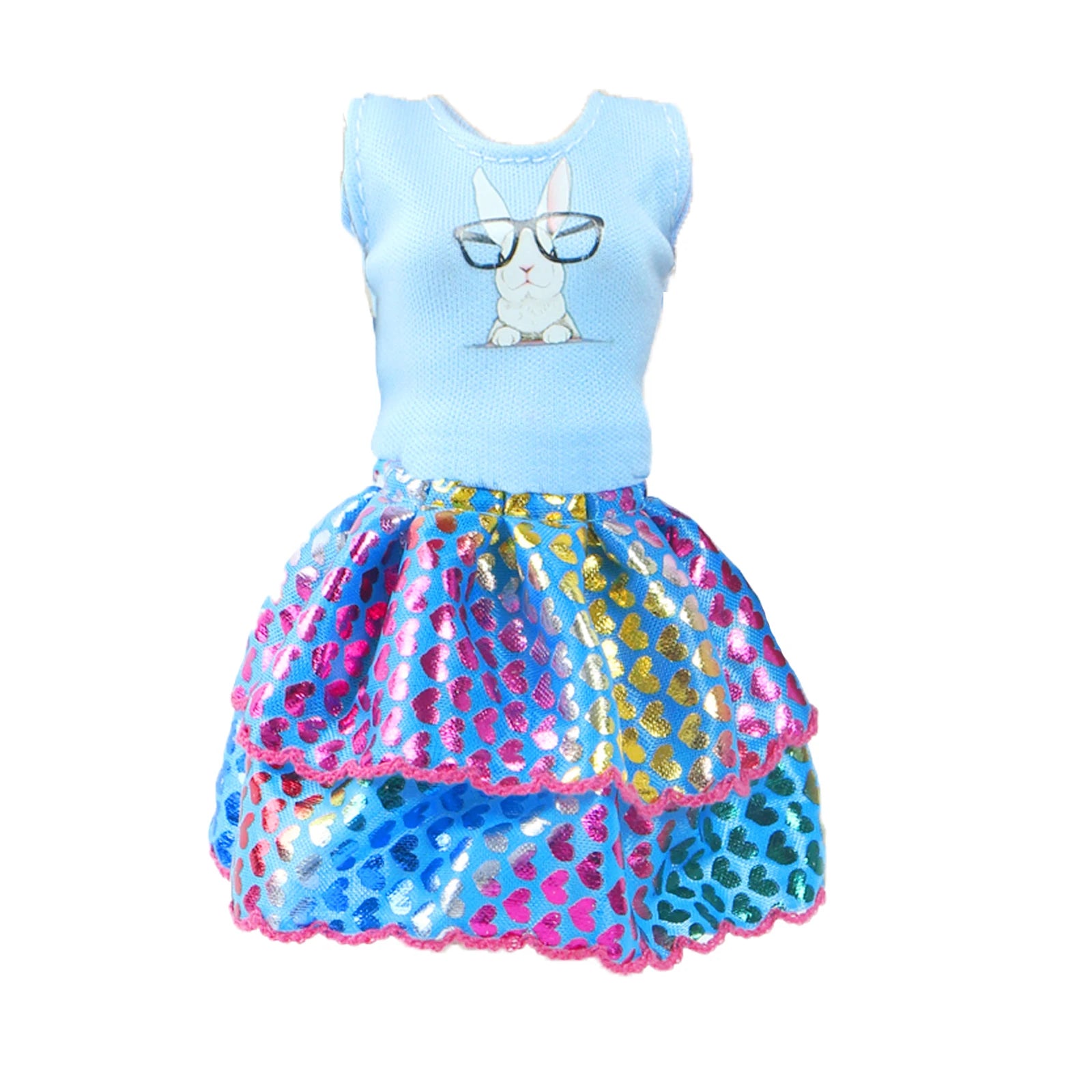 Blue Series Doll Outfit 30cm Doll Dress Swimsuit Tops Pants Skirt Party Gown 11.8 Inch Doll Clothes Accessories 1/6 Toy Gift