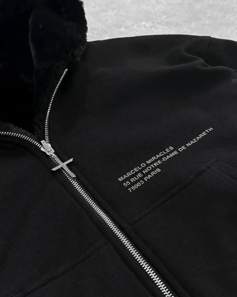 American New Retro Leopard Print Two-sided Fashion Zipper Hoodie Men Street Hip-hop Harajuku Y2K Casual Oversized Sweatshirt