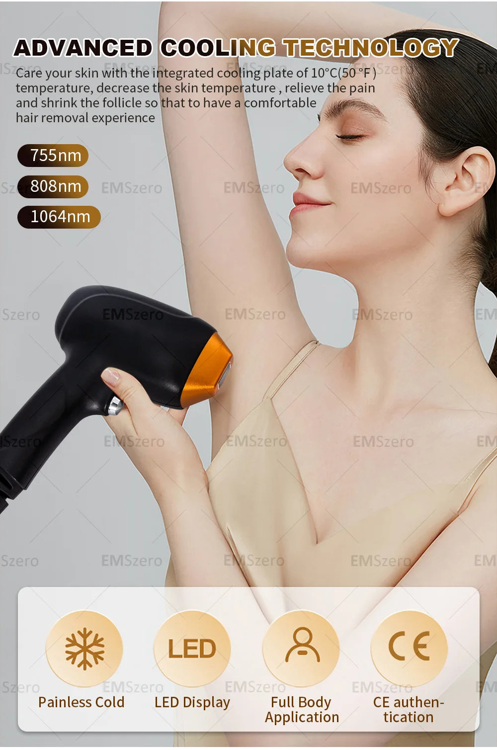 2in1 Soprano Titanium Ice Platinum Diode 755 808 1064nm 3 Wavelength Laser ND:YAG Machine Painless Hair Removal Machine