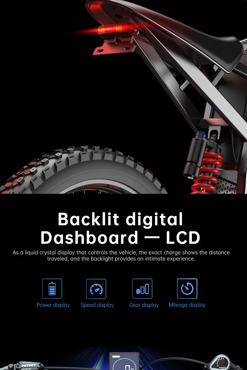 EKX X21 Max Electric Motorcycles 3000W Brushless Gearless Motors 60V30AH Lithium Battery Speed 85Kmh Adult Off Road Ebike