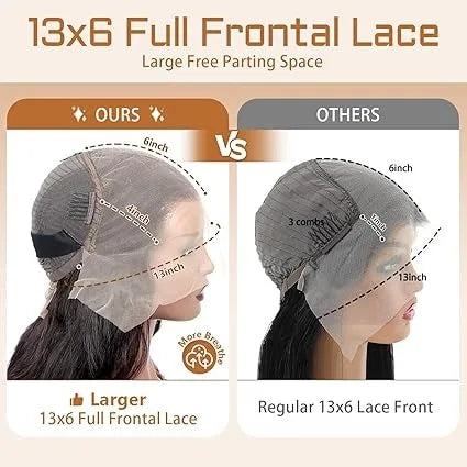 250 Density Body Wave Lace Front Human Hair Wigs 13x4 13x6 Transparent Lace Frontal Human Hair Wigs 40 Inch Pre Plucked Lace Wig