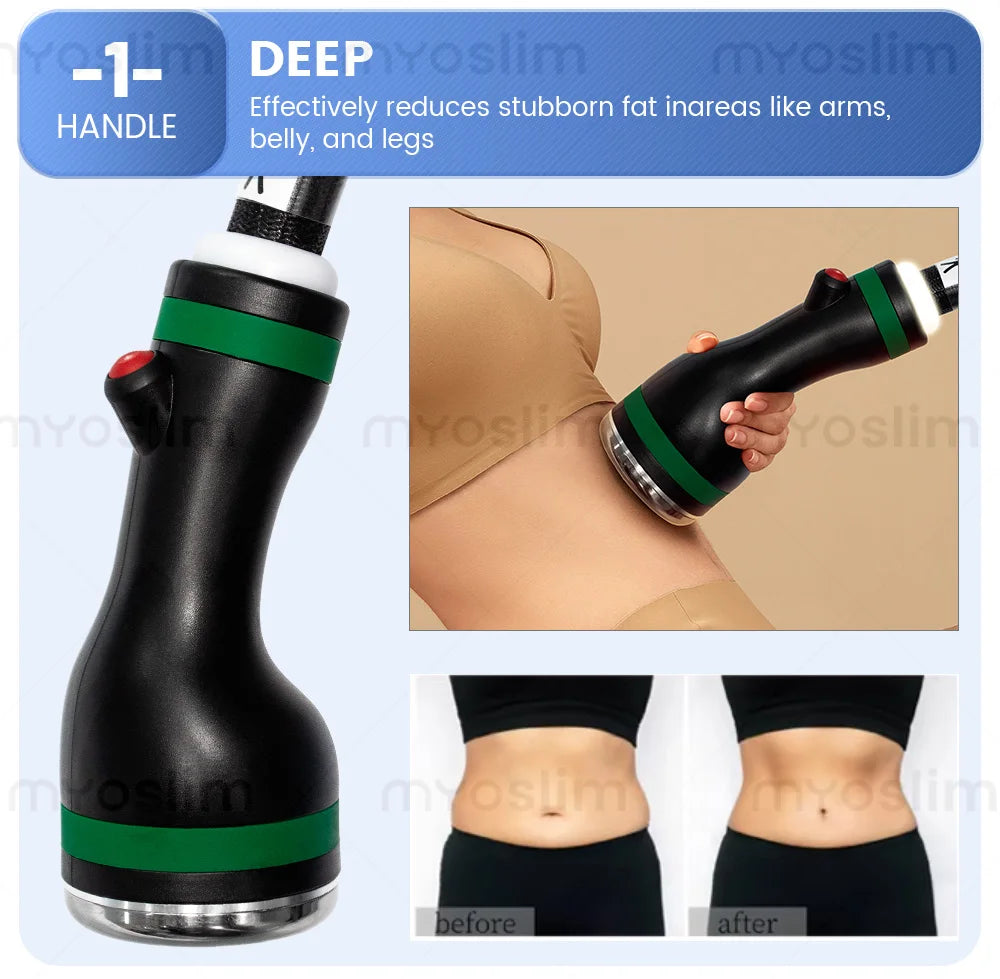 3-in-1 Non-invasive Ice Microwave Body Shaping Machine Precise Fat Dissolving Reshape Firm Skin Machine