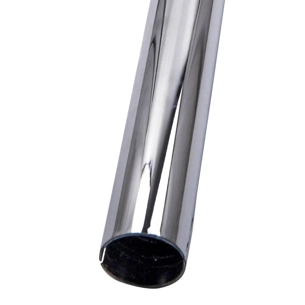 2Pcs/Set Chrome 36" Fishtail Slip On Exhaust Pipe for Harley Touring Road 1995-2016  Hot Sale