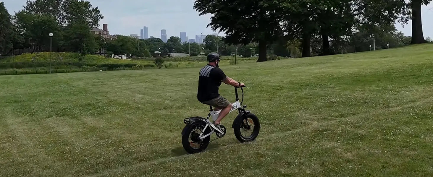 Lacros Pinecone adult E-bike，500W city ebike，48V12.8AH ebike，20 Fat Tire E-Mountain bike