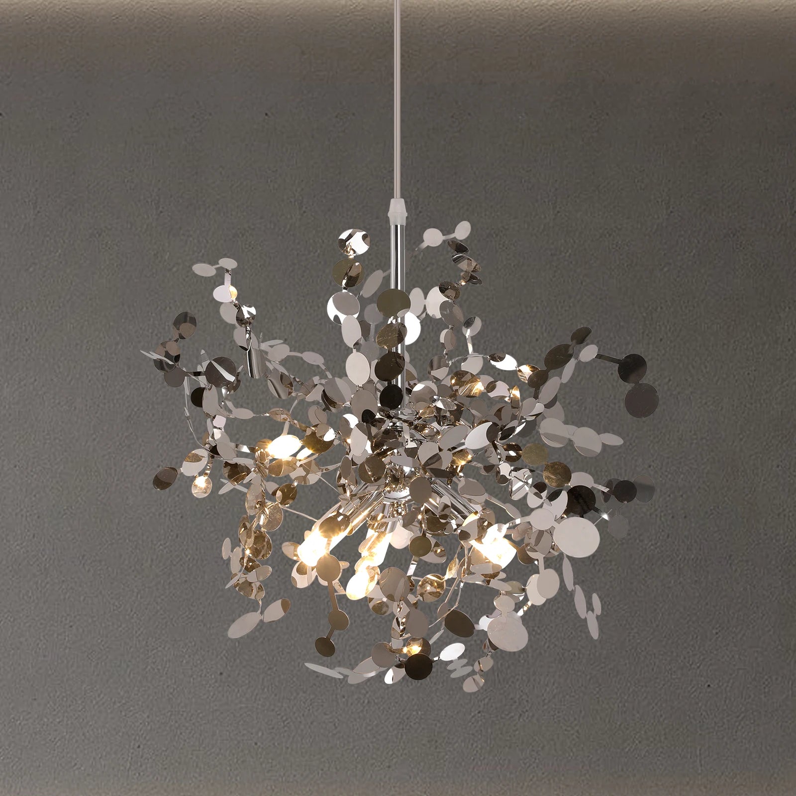 Modern Pendant Light Led Firework Chandelier Hanging Ceiling Lamp Dining Room Kitchen Island Nordic Luminaire Home Decor Fixture