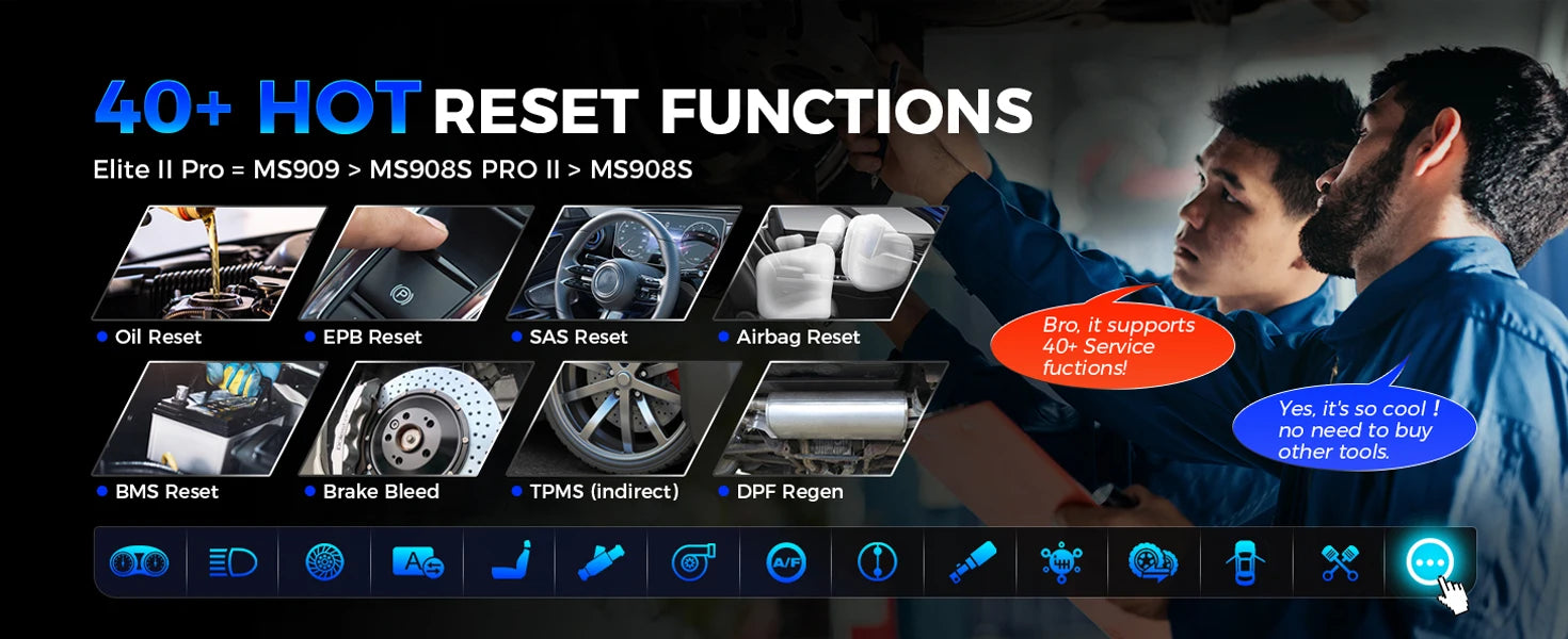 Autel MaxiSys Elite II Pro ULTRA Diagnostic Tools J2534 ECU Programming Coding Auto Scanner as MS919 Motor TruSpeed CAN FD DoIP