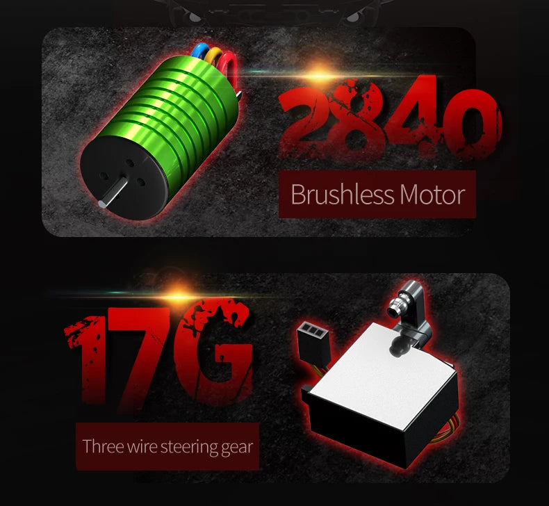 Teeggi 16101 /16102 PRO 1:16 High Speed RC Car With LED Light Drift 70KM/H 4WD RC Off-Road Car Monster Truck Toy For Kid Gifts