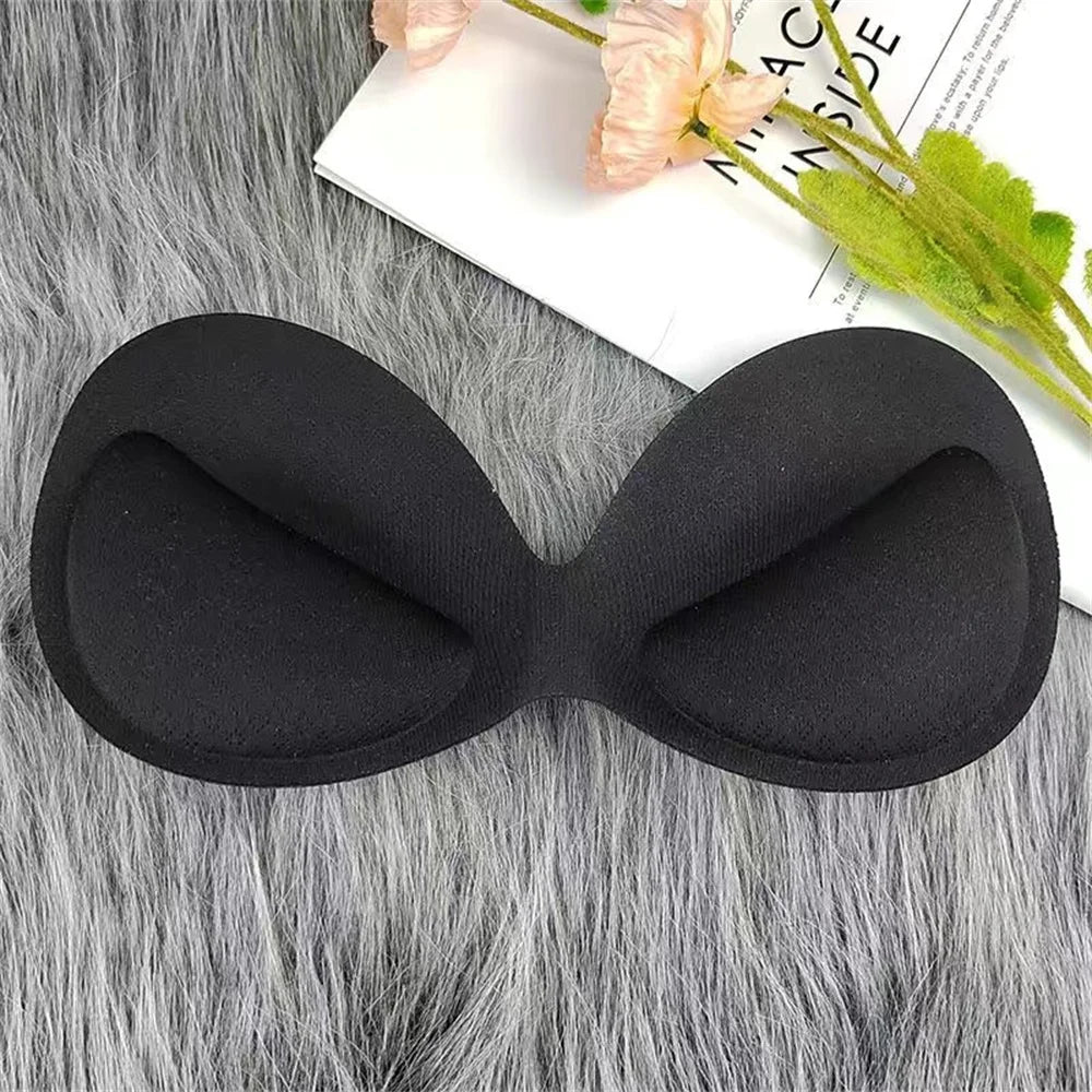 6CM Thick Sponge Push Up Bra Pad for Women Invisible Insert Swimsuit Bikini Breast Enhancers Chest Cup Pads Accessories A to C