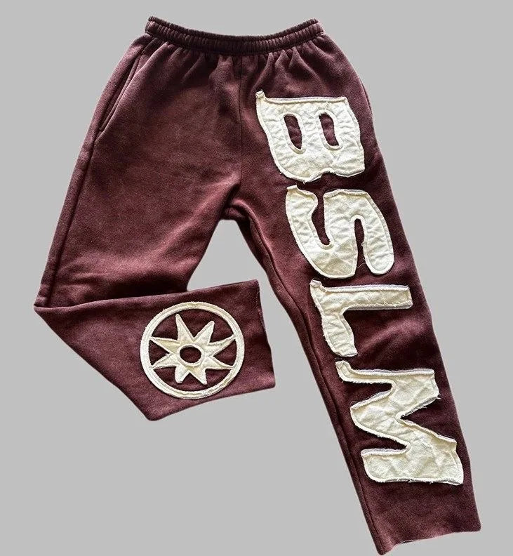 Men Women autumn winter Pants new hoodie personalized street style Harajuku high street hip-hop letter embroidery fashion casual