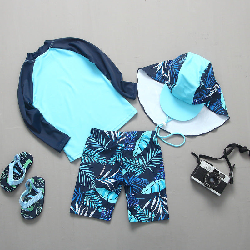 Top Quality Boy Swimsuit UPF50 UV Protection Summer Baby Toddler Swimwear Children's Bathing Suit Beach Pool Surf Swimming Wear