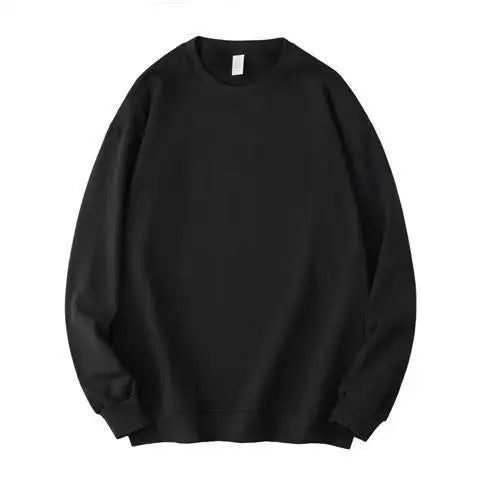 360g Heavyweight Cotton Sweater Solid Color Loose Relaxed Men's and Women's Pullover Hoodies Women