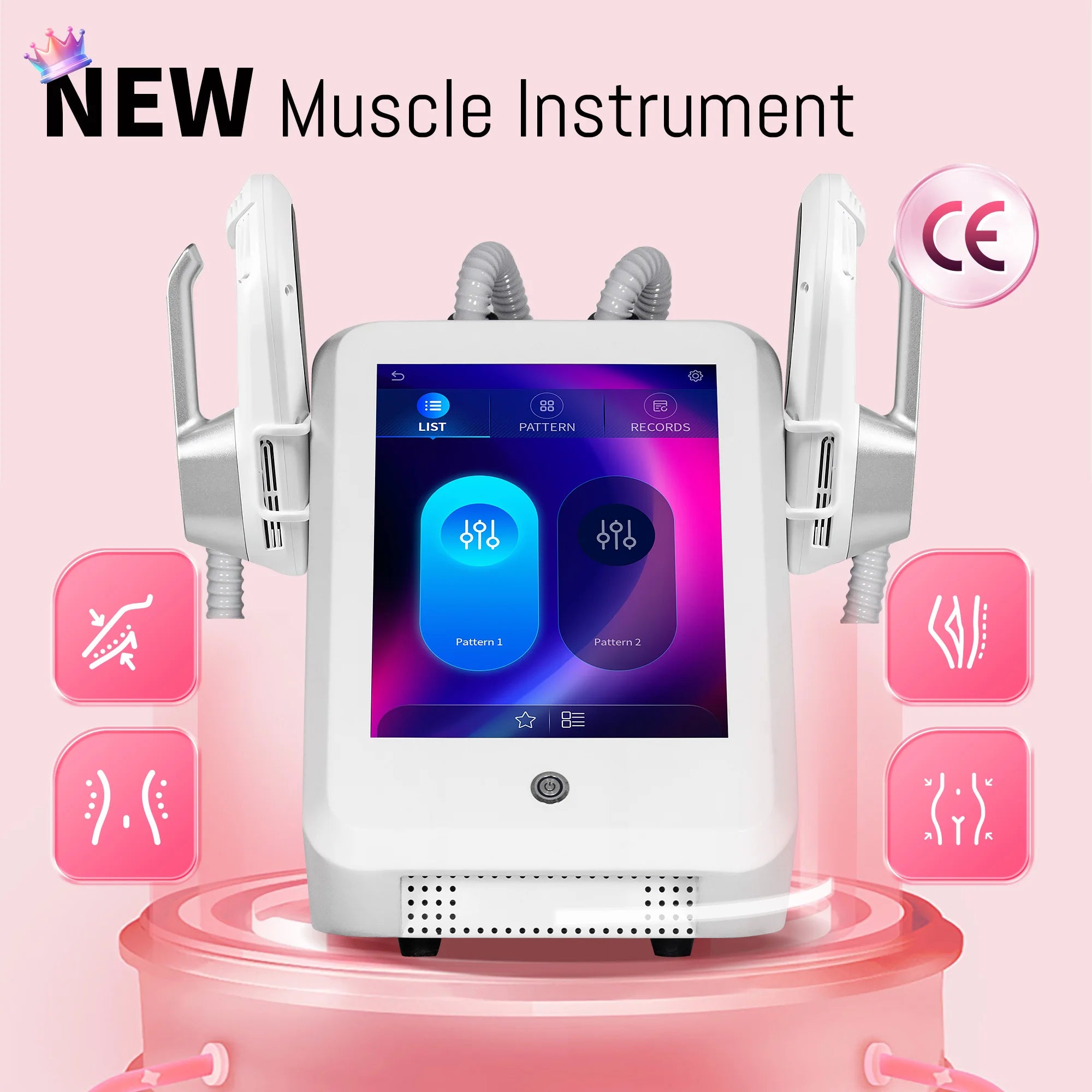 EMS Mini 200HZ Nova RF Machine Muscle Stimulation Body Sculpting Fat Burning EMS Weight Lose Electromagnetic