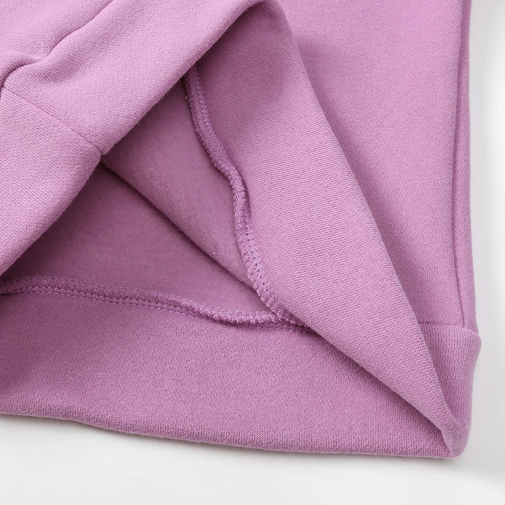 Children Fleece Winter Outfit Toddler Cotton Solid Hoodies Pullover Sweatshirt Pants Tracksuit Set Kids Boy Girl Warm Sweatsuits
