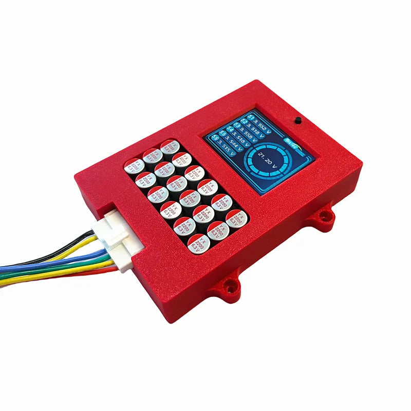 5A Lipo/lifepo4 active balancer 4s 6s 8s with Voltage Dispaly 12V Lithium Battery Energy transfer Active Equalizer