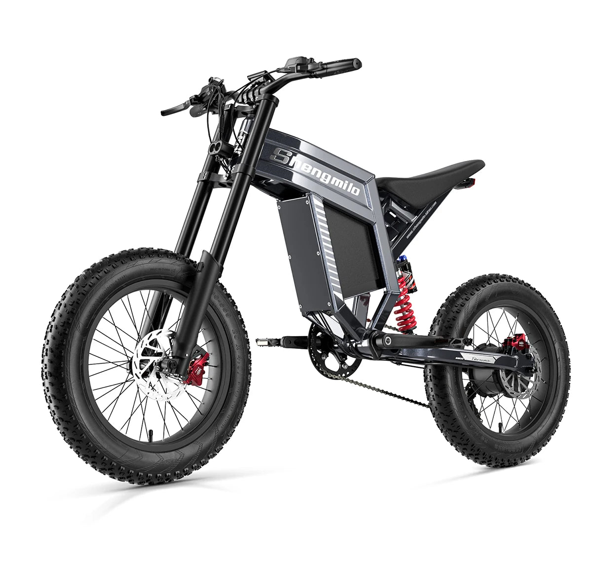 Shengmilo S900 60V30AH Battery electric bicycle,Adult 1500W E-bike Men's E-Mountain ebike , 20" Fat Tire Electric Bike