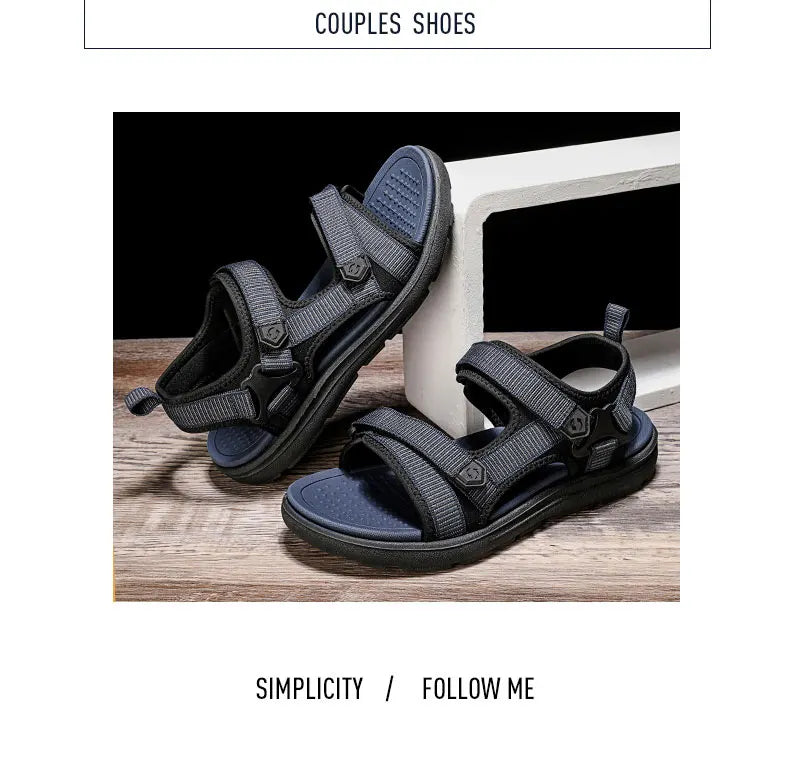 Summer Sandals for Men Leisure Beach Sandals Male Fashion Leisure Beach Holiday Sandals  Shoes Lightweight Outdoor Casual Shoes