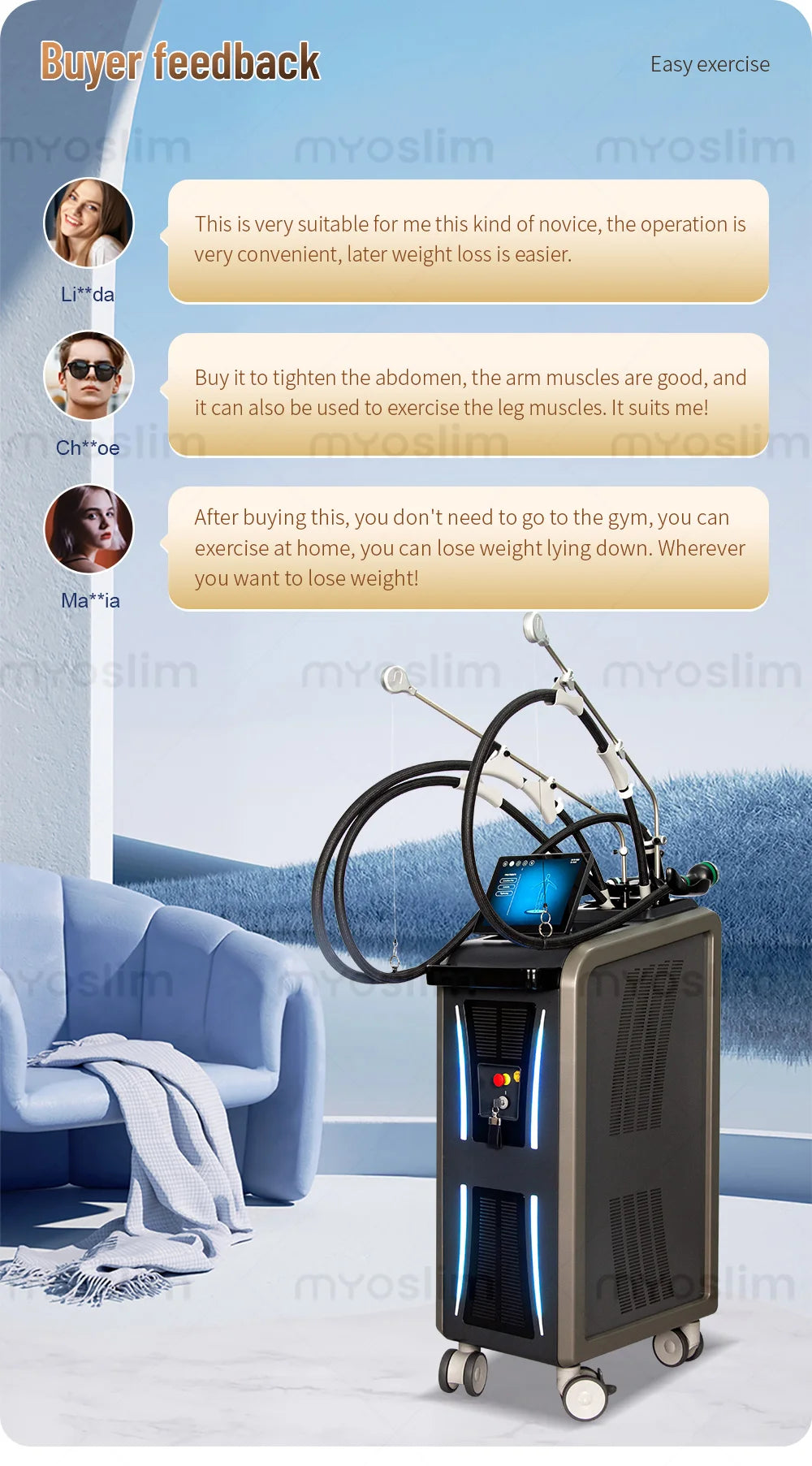 3-in-1 Non-invasive Ice Microwave Body Shaping Machine Precise Fat Dissolving Reshape Firm Skin Machine
