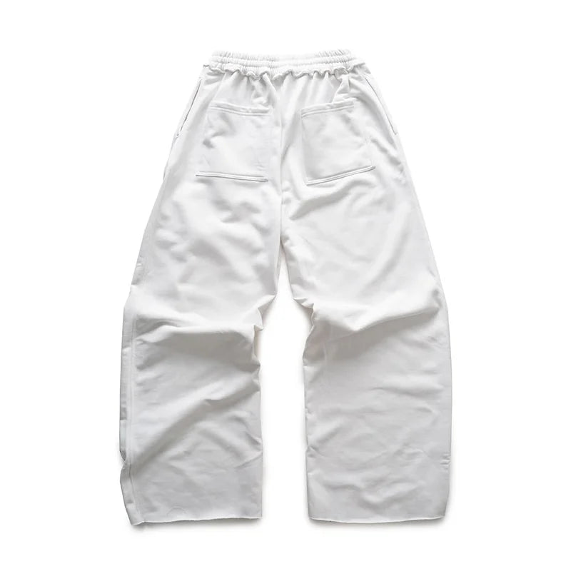 Y2K American Hip-Hop Letter Printed Streetwear Men And Women Personalized Retro Jogger Loose Wide-Leg Oversize Casual Pants