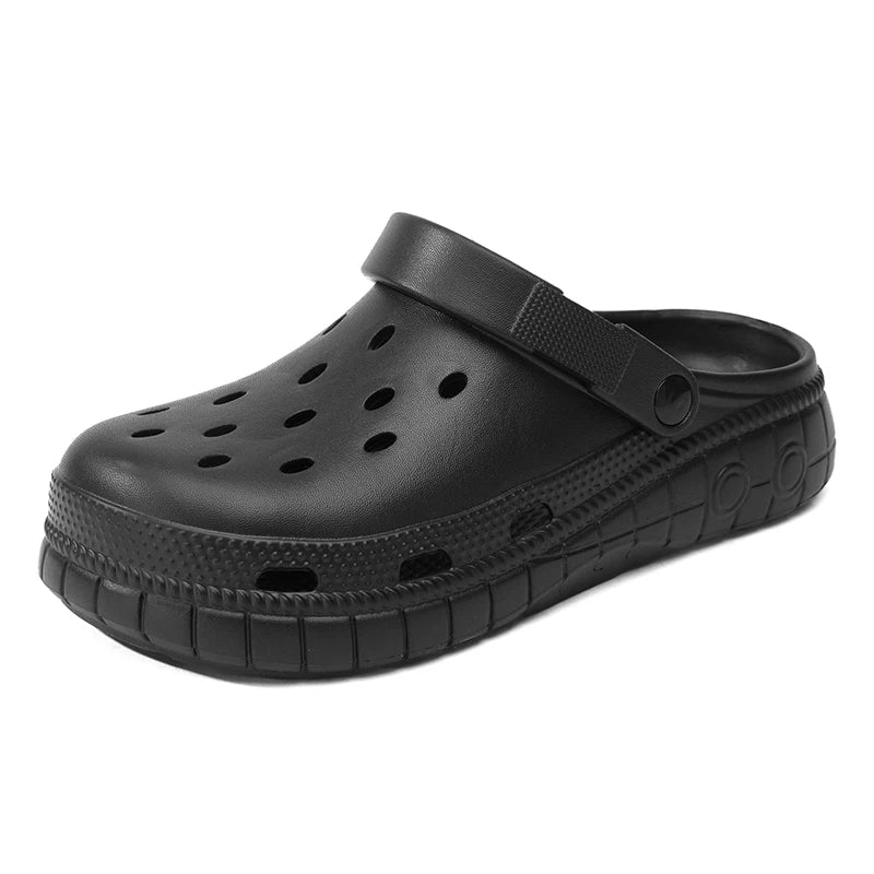 Summer Vacation Style Sandals Men Women Large Size Lightweight Soft Sole Comfort Footwear Men's Women's Slippers