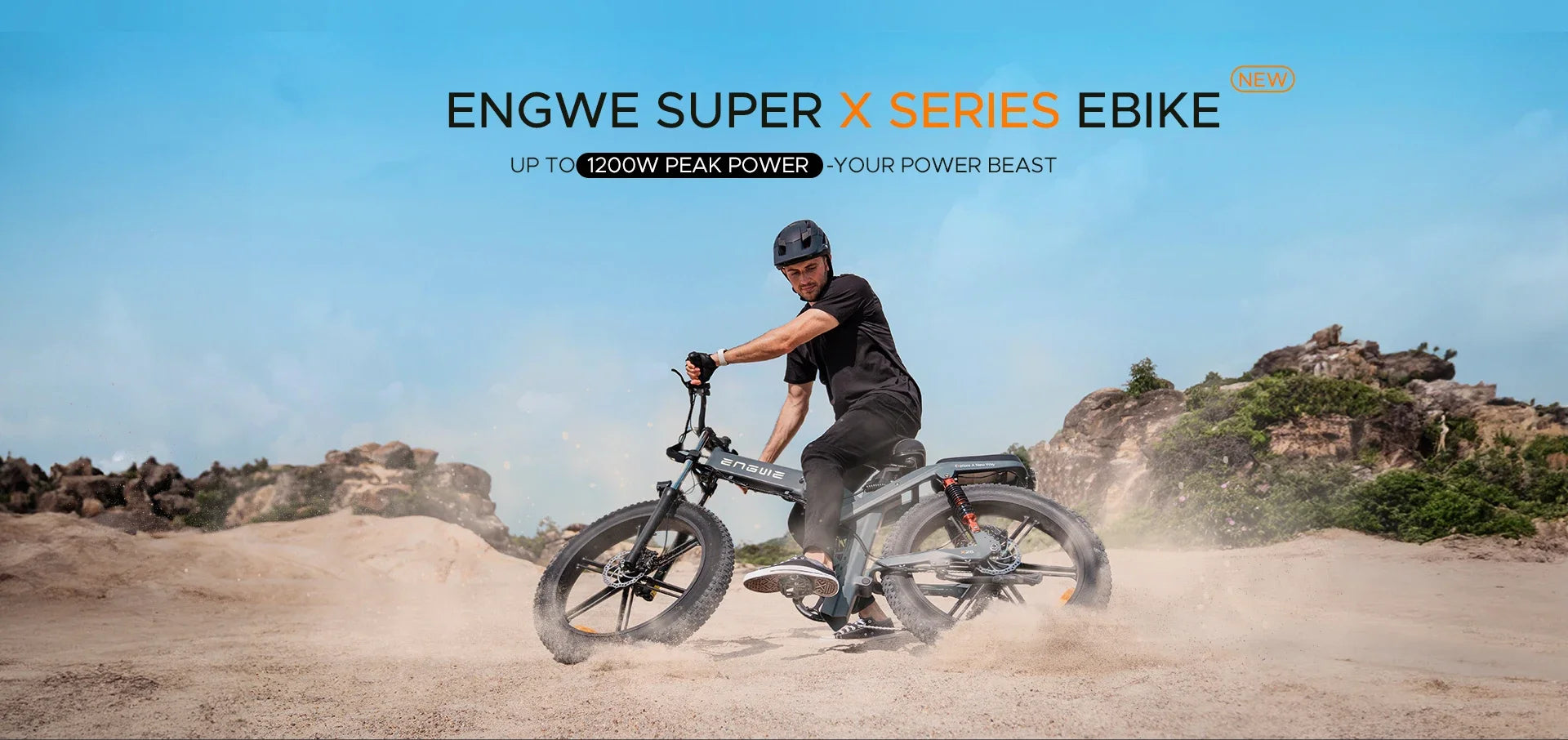 Electric Bicycle 1200W motor 48V 29AH Folding Mountain E-bike Engwe X26 X24 X20 26Inch Fat Tire Urban Commuting Electric Bike